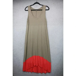 Lilla P Sleeveless High Lo Maxi Dress-Size Medium-Lagenlook-Very Soft